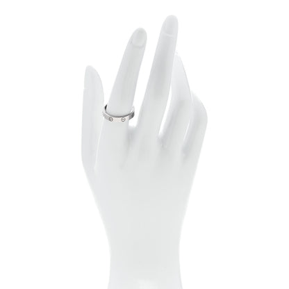 Cartier 18K White Gold 3.5mm LOVE Wedding Band Ring 57 8 2 of 5