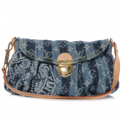 Louis Vuitton Denim Raye Mini Pleaty 1 of 7