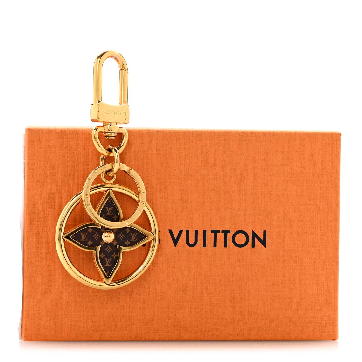 Louis Vuitton Monogram Puzzle Flower Bag Charm Key Holder 4 of 4