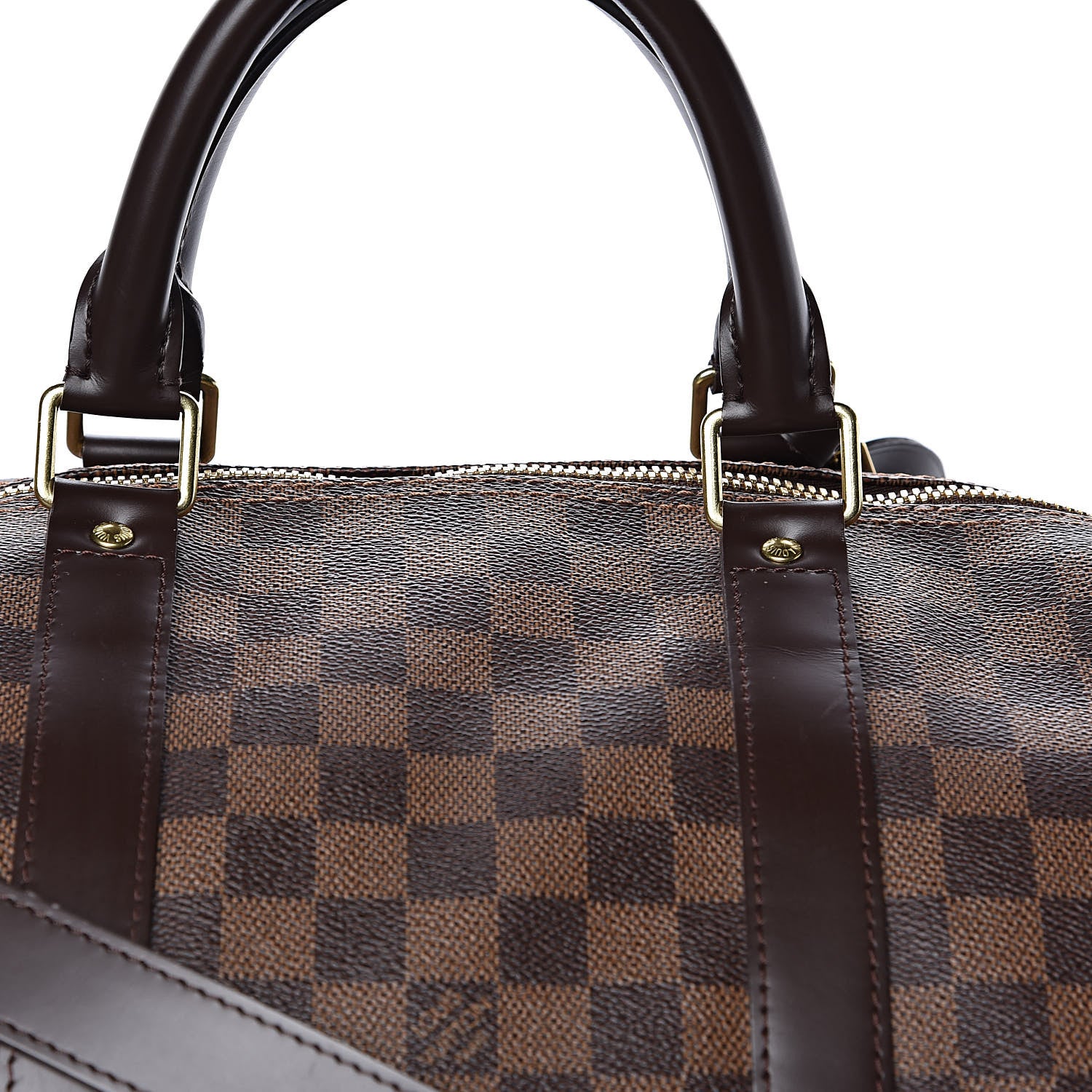 Louis Vuitton Damier Ebene Keepall Bandouliere 55 11 of 11