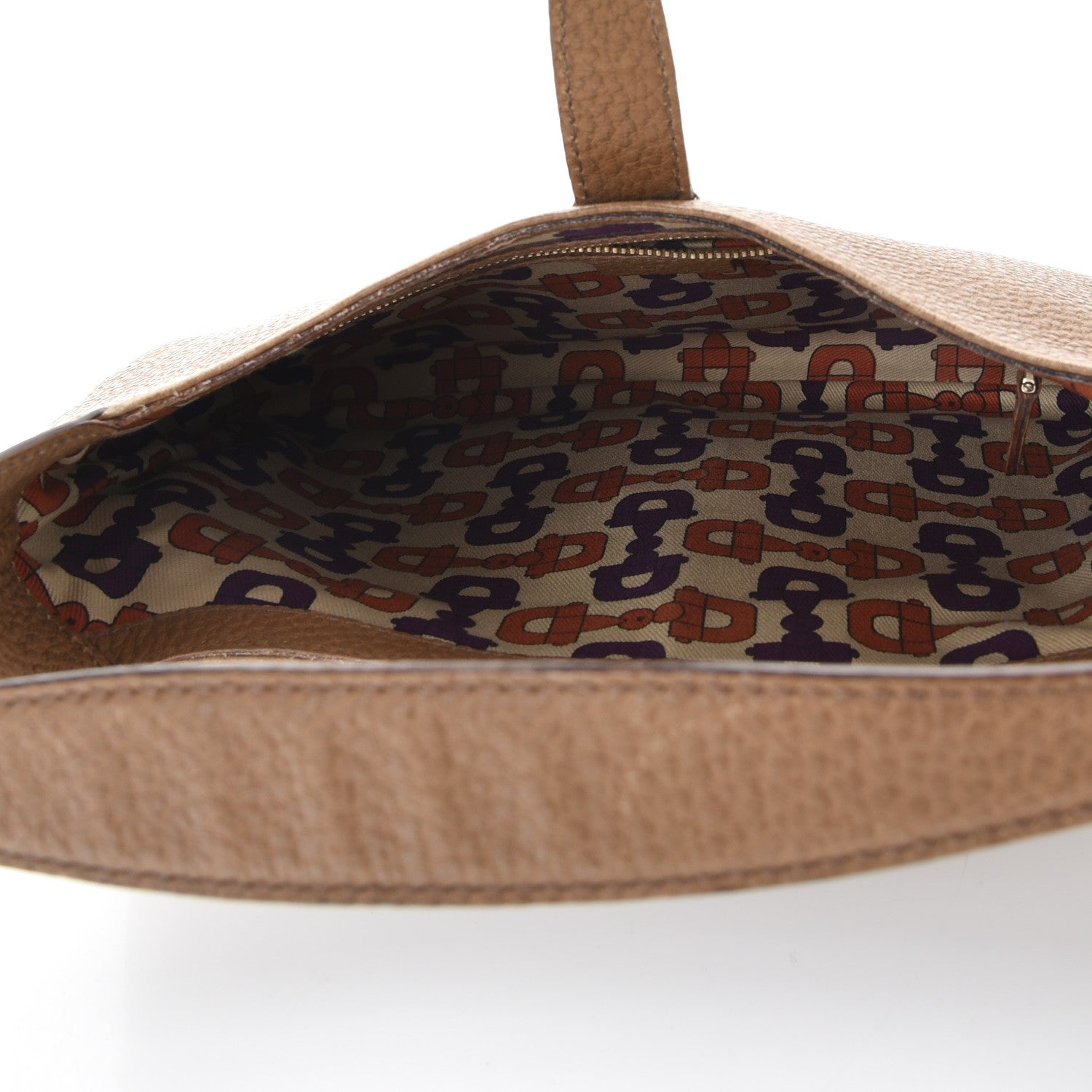 Gucci Soft Grained Calfskin Jackie O Hobo Camelia 5 of 21