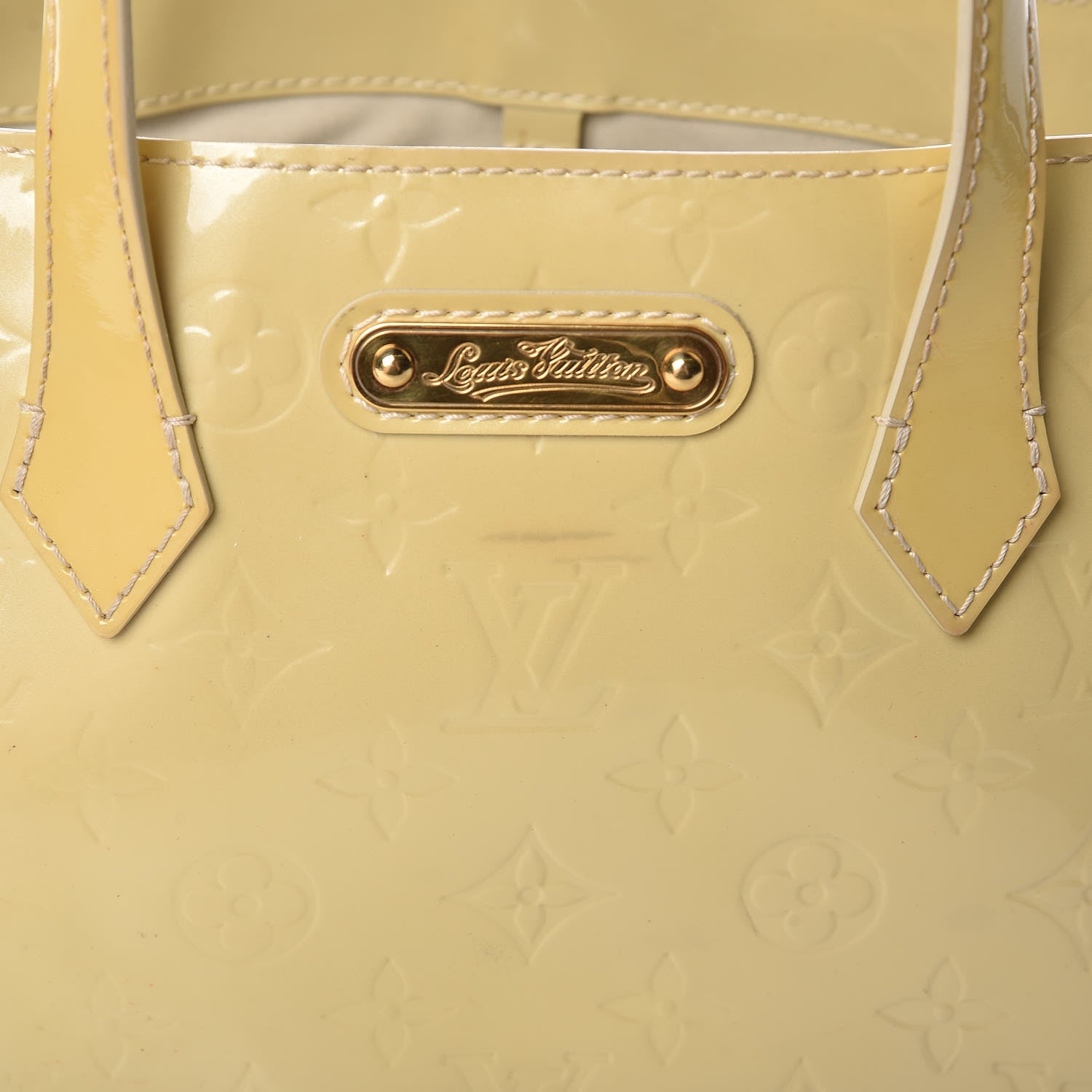 Louis Vuitton Vernis Wilshire PM Blanc Corail 14 of 18