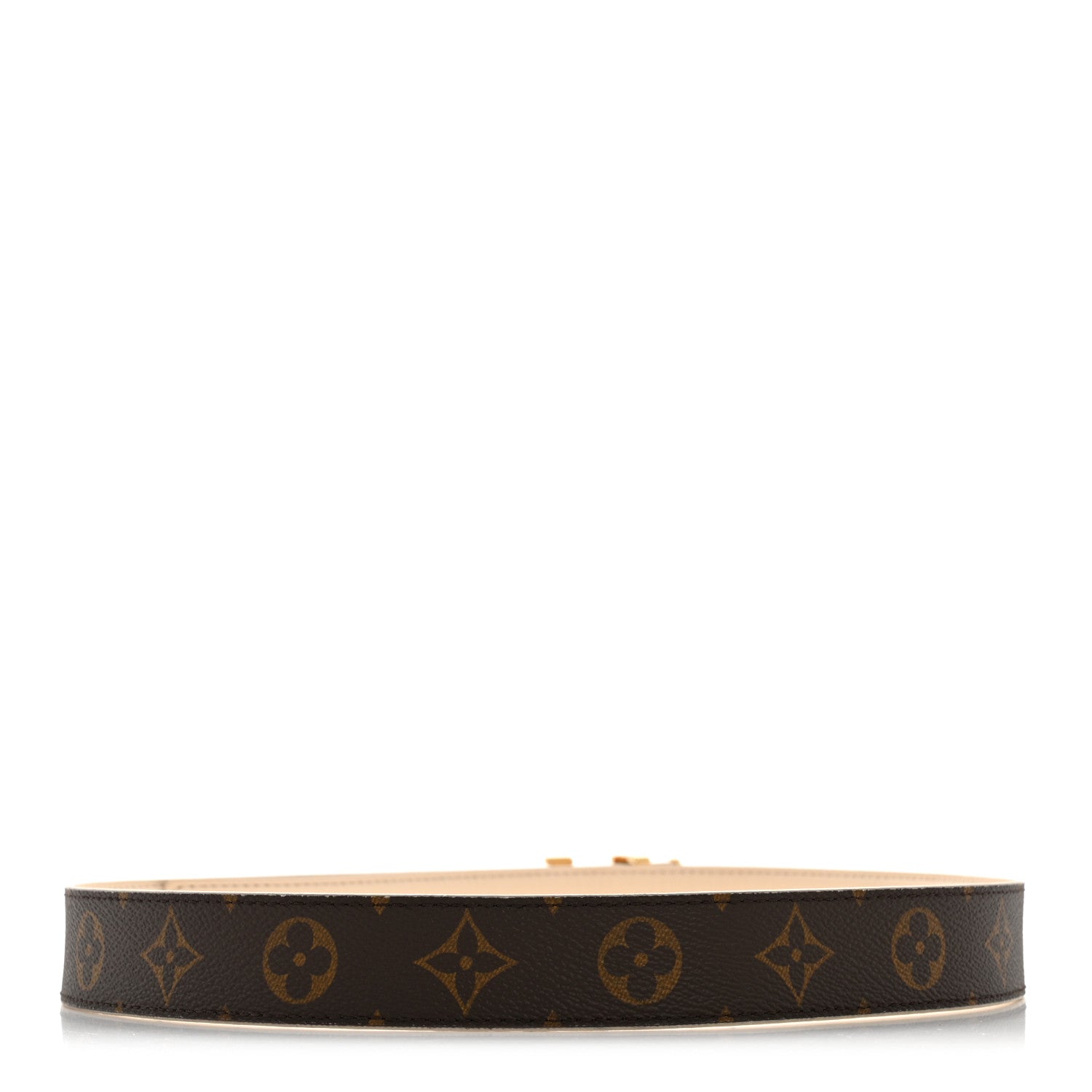 Louis Vuitton Monogram 30mm Pretty LV Reversible Belt 80 32 Beige 4 of 9