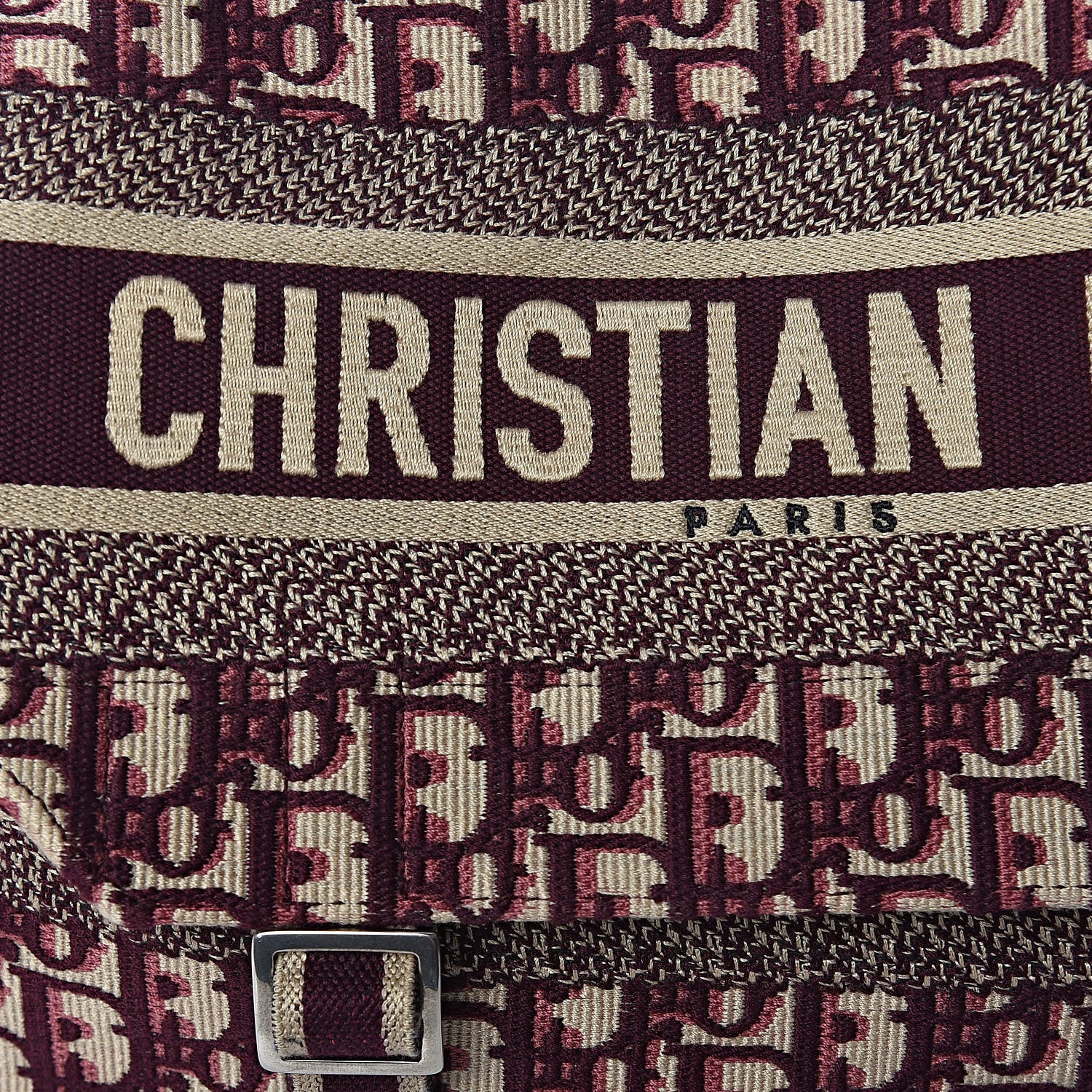 Christian Dior Oblique Medium Diorcamp Messenger Bordeaux 11 of 12