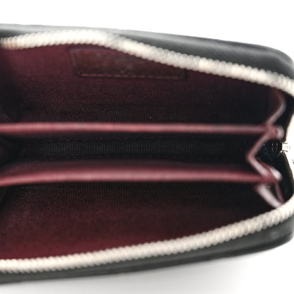 Chanel Caviar Quilted Zip Coin Purse Black 5 of 16