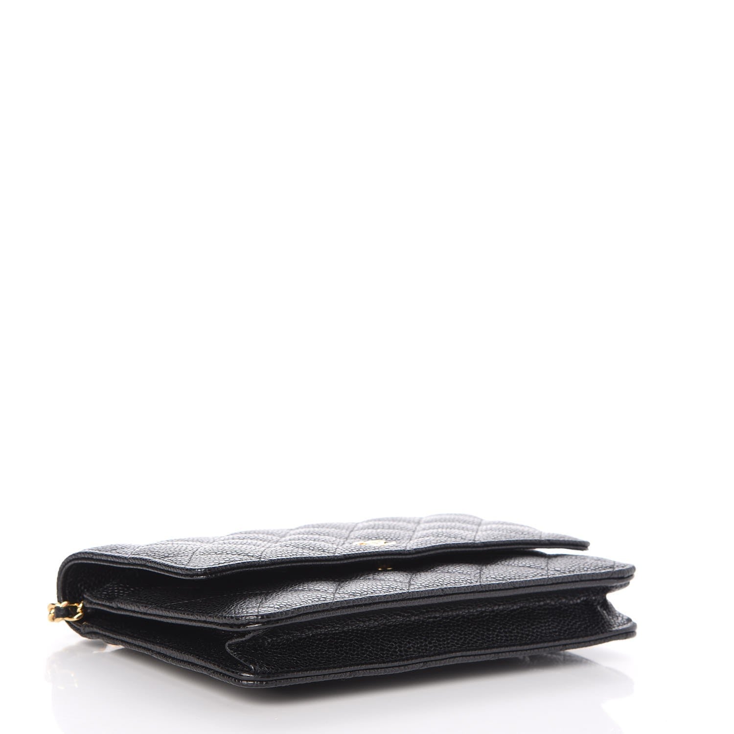 Chanel Caviar Quilted Wallet On Chain WOC Black 4 of 11