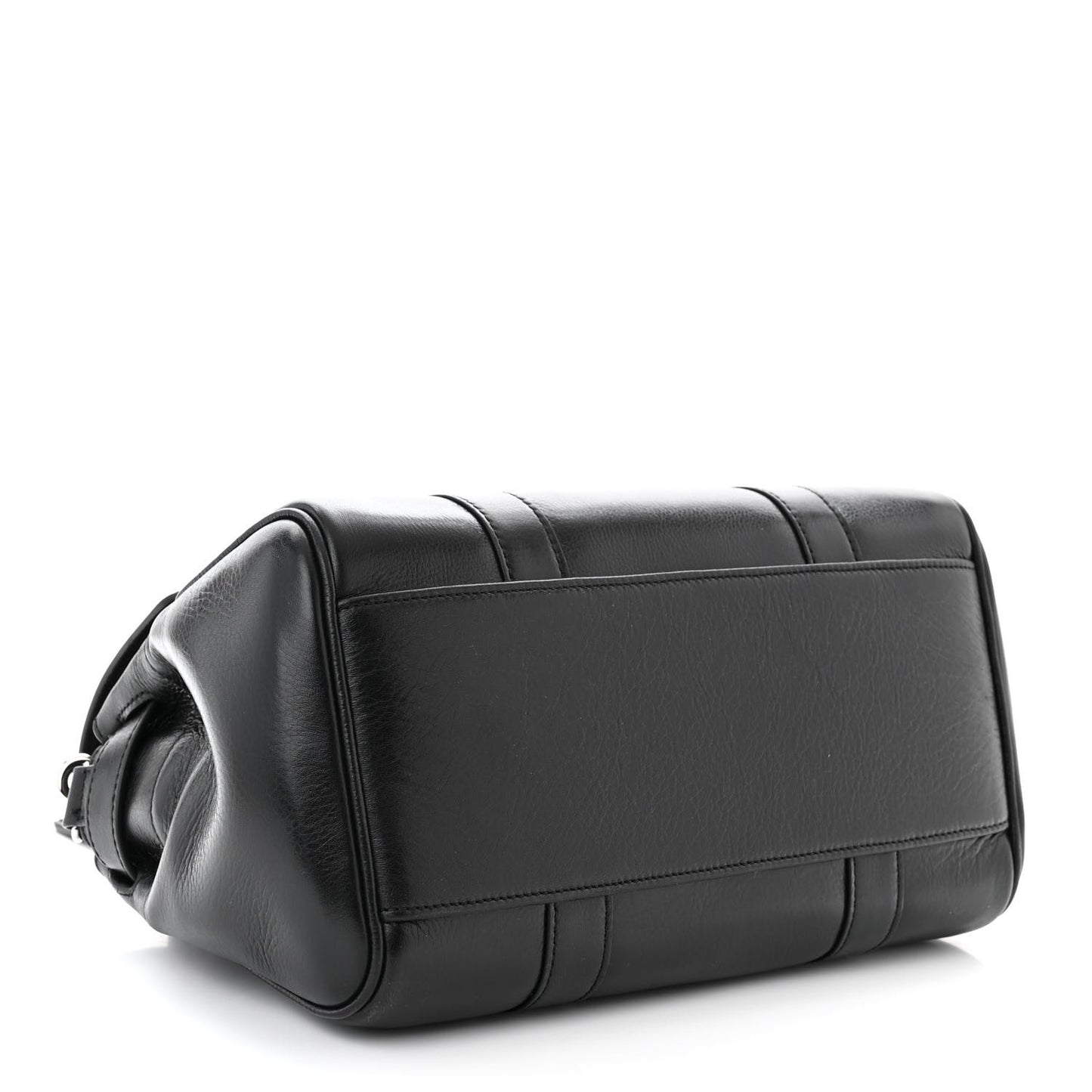 Natural Vegetable Tanned Small Bayswater Black