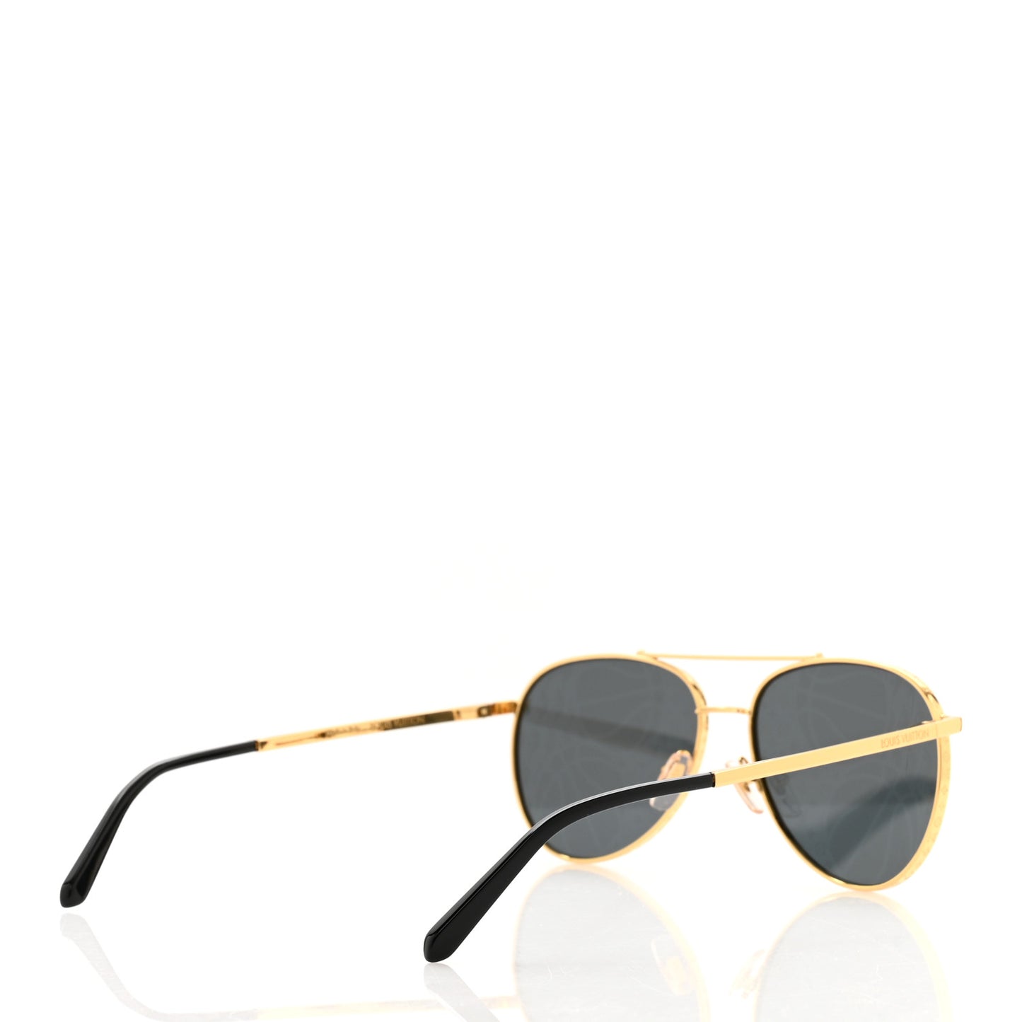 X NBA Metal Monogram LV Catch Pilot Sunglasses Z1412W Gold