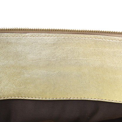 Gucci Metallic Monogram D Gold Tote Gold 7 of 14