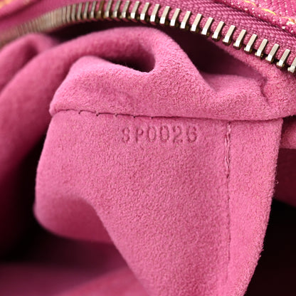 Louis Vuitton Monogram Denim Neo Speedy Fuchsia 7 of 10