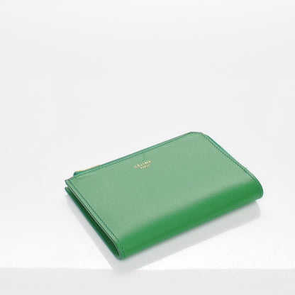 Celine Calfskin Half Zip Multifunction Coin Purse 4 of 7