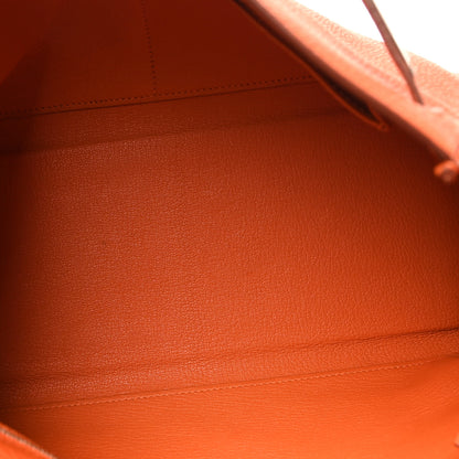 Hermes Togo Kelly Retourne 32 Orange 5 of 10