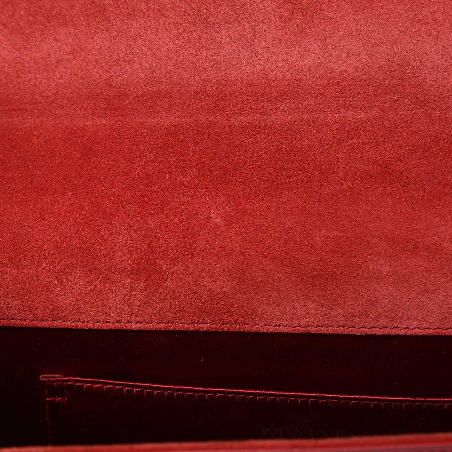 Patent Monogram Large Belle De Jour Clutch Red