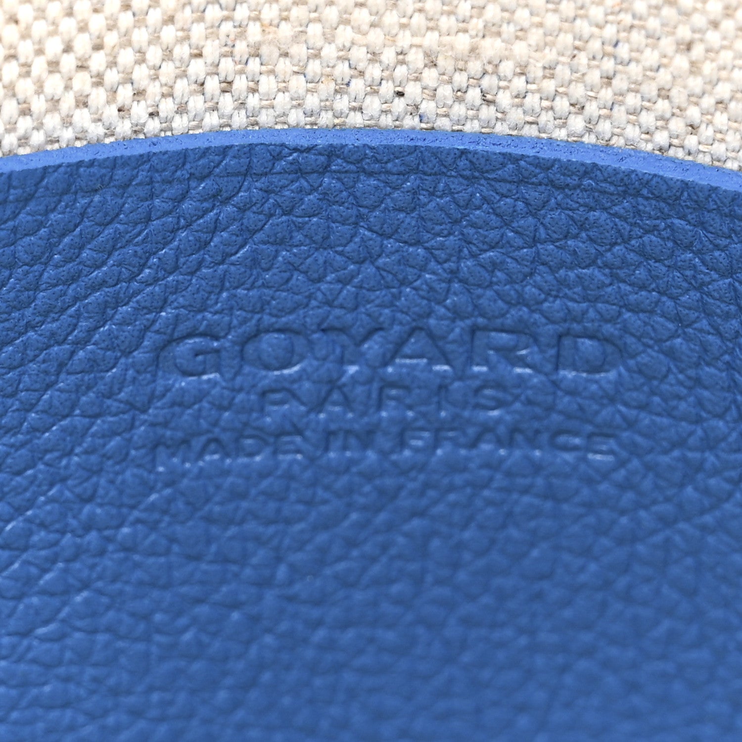 Goyard Goyardine Plumet Wallet Clutch Sky Blue 7 of 10