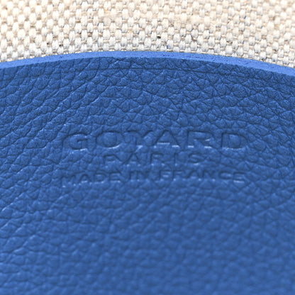 Goyard Goyardine Plumet Wallet Clutch Sky Blue 7 of 10