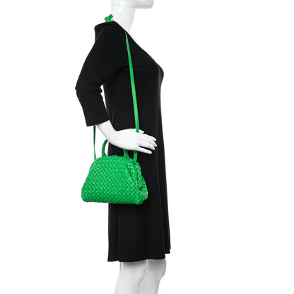 Bottega Veneta Nappa Intreccio Mini Padded Handle Bag Parakeet 2 of 9