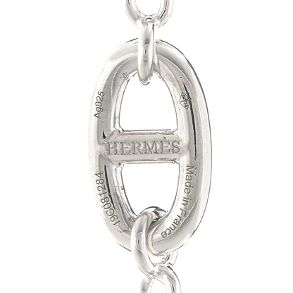 Hermes Sterling Silver Farandole Necklace 160 4 of 5