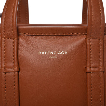 Balenciaga Agneau XS Bazar Shopper Tote Marron Fauve 9 of 20