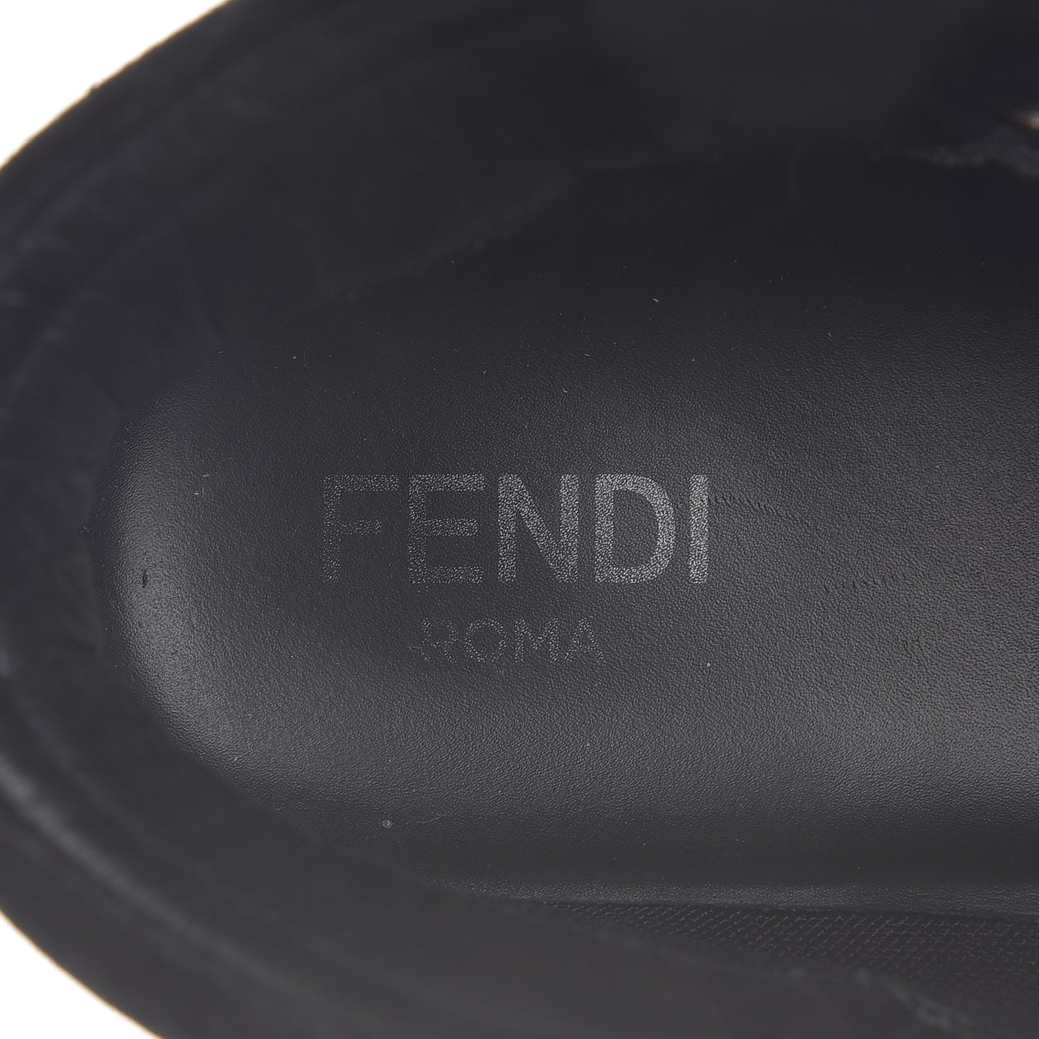 Fendi Zucca Spalmati Hiker Boots 10 Brown Black 11 of 11