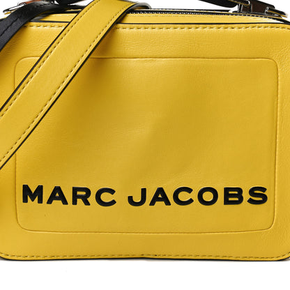 Marc Jacobs Calfskin Mini The Textured Box Bag Yellow 13 of 13