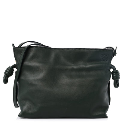 Loewe Calfskin Mini Flamenco Knot Clutch Vintage Khaki 1 of 8