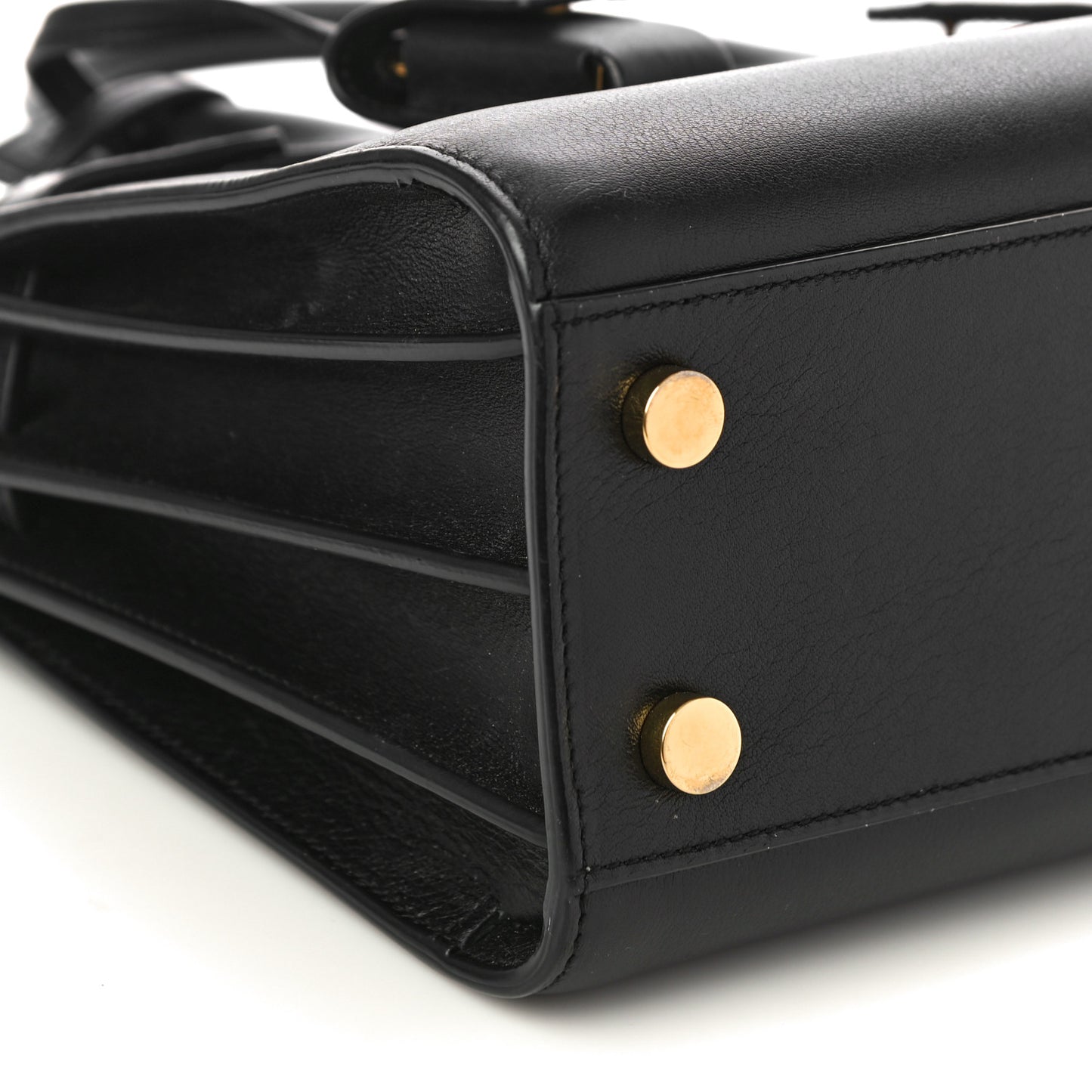 Calfskin Nano Sac de Jour Black