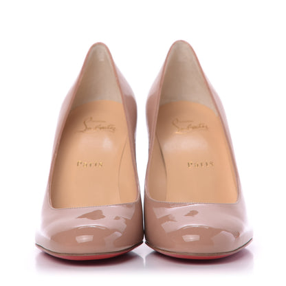 Christian Louboutin Patent Baobab 85 Pumps 38 Nude 3 of 10