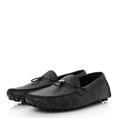 Christian Dior CD Diamond Odeon Driver Moccasins 43 Black 4 of 16