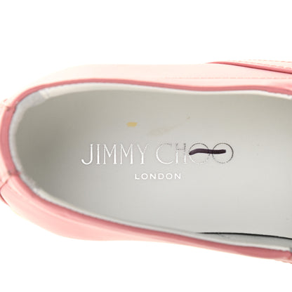 Jimmy Choo Calfskin Grove Sneakers 37.5 Pink 6 of 18