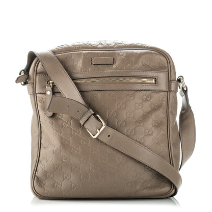 Gucci Guccissima Medium Messenger Taupe 1 of 7