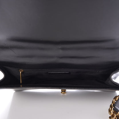 Chanel Glazed Calfskin Large Boy Flap Black 5 of 8