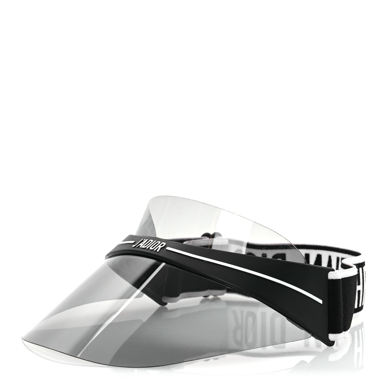 Christian Dior Mirrored DiorClub1 Sun Visor Black 1 of 16