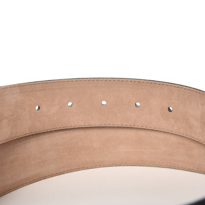 Gucci Calfskin Interlocking G 37mm Belt 80 32 Black 4 of 5