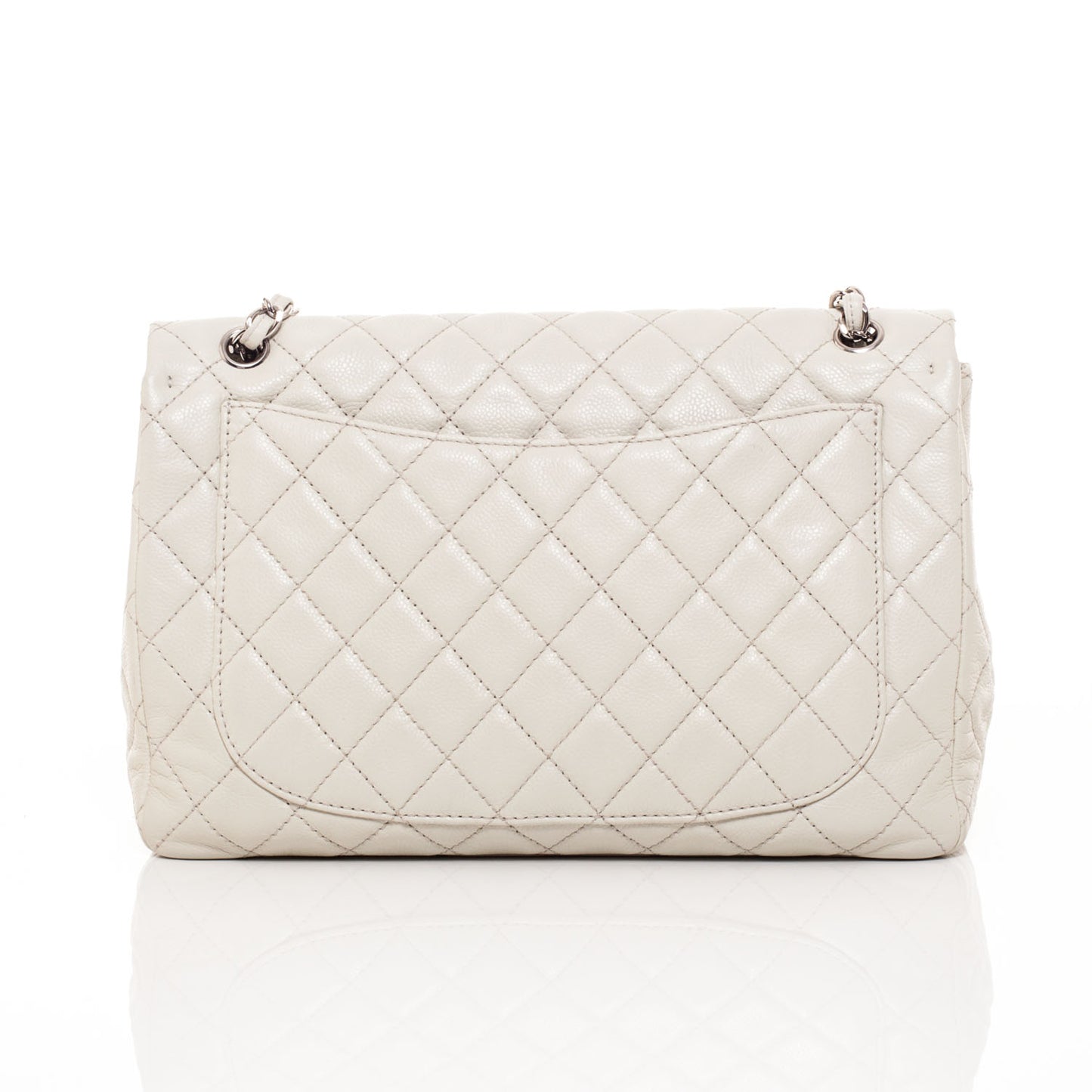 Washed Caviar Maxi Flap