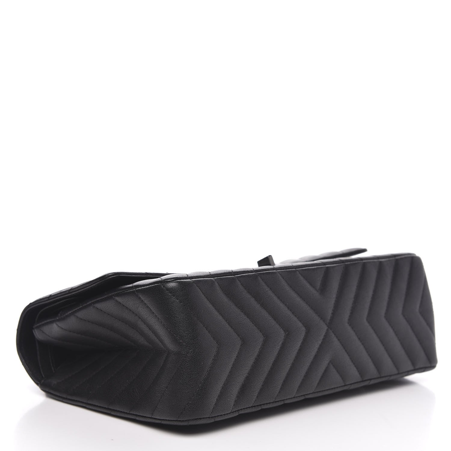 Chanel Sheepskin Chevron Quilted 2.55 Reissue 226 Flap So Black 4 of 14