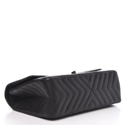 Chanel Sheepskin Chevron Quilted 2.55 Reissue 226 Flap So Black 4 of 14