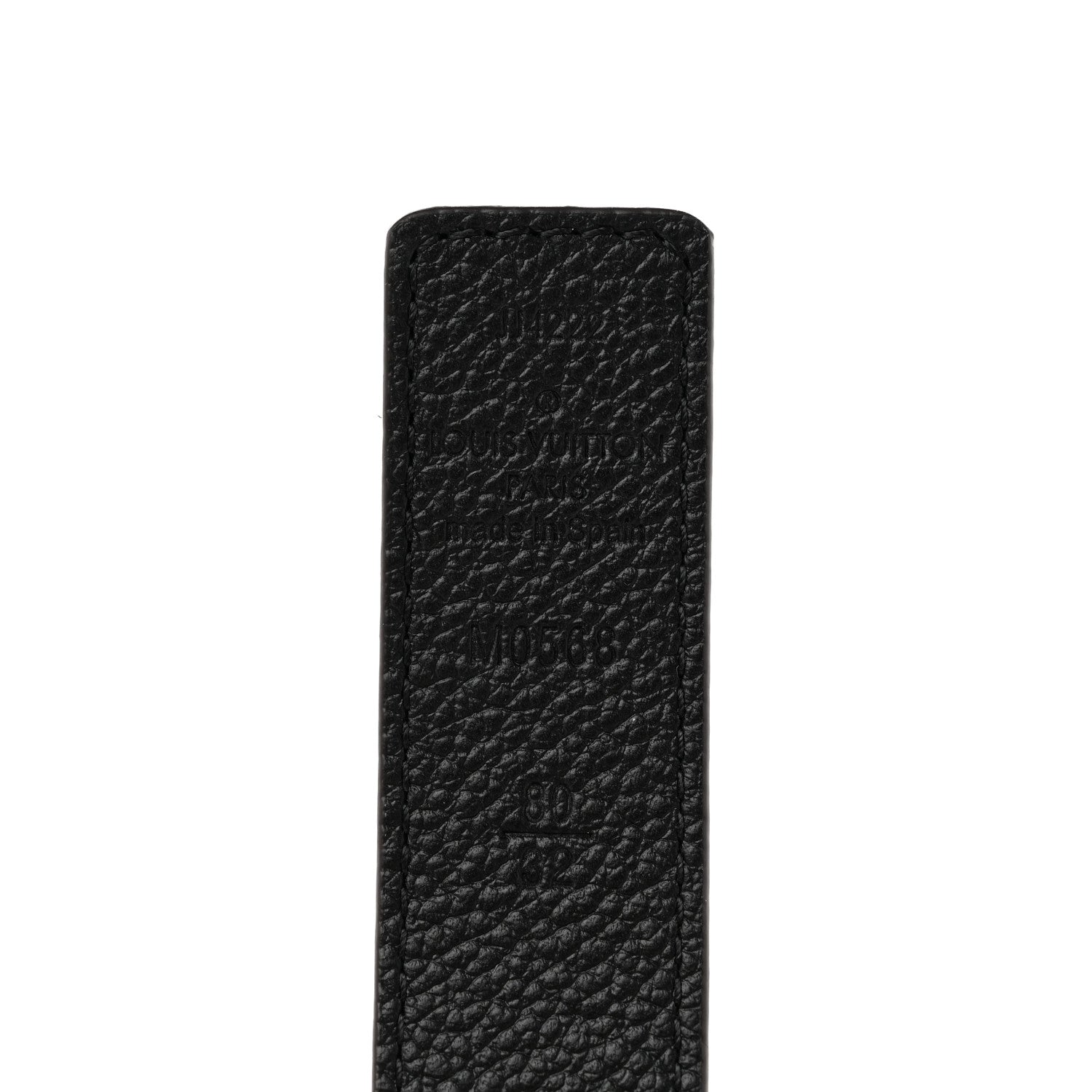 Louis Vuitton Mini Damier Ebene 25mm LV Initiales Belt 80 32 3 of 6