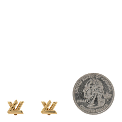 Louis Vuitton Metal GO-14 Earrings Gold 2 of 5
