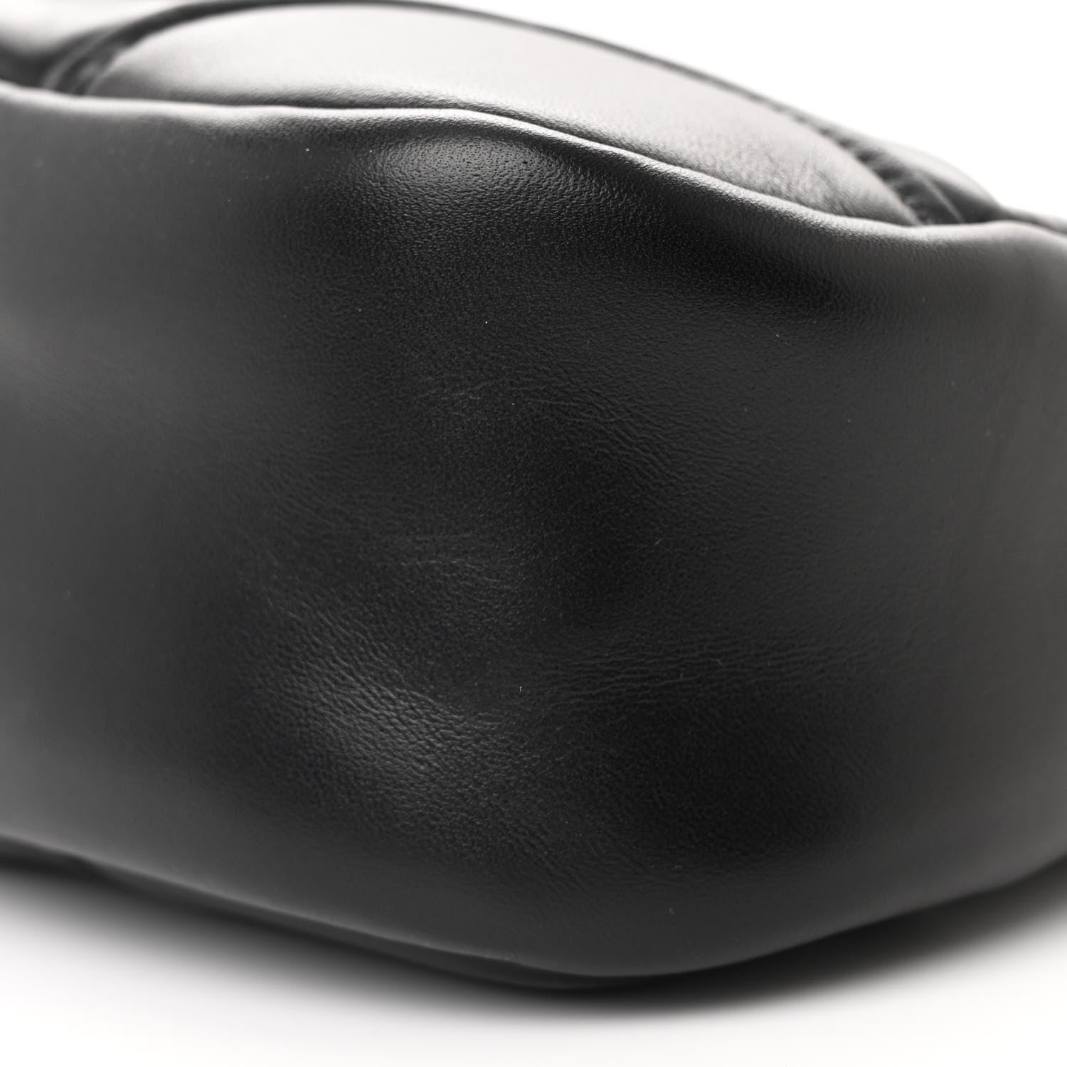 Prada Nappa Soft Padded Re-Edition 2002 Moon Bag Black 10 of 10