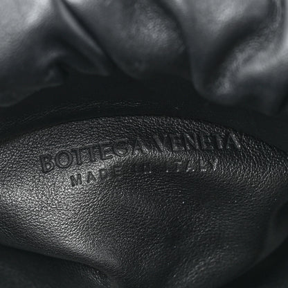 Bottega Veneta Calfskin The Pouch Chain Black 6 of 9