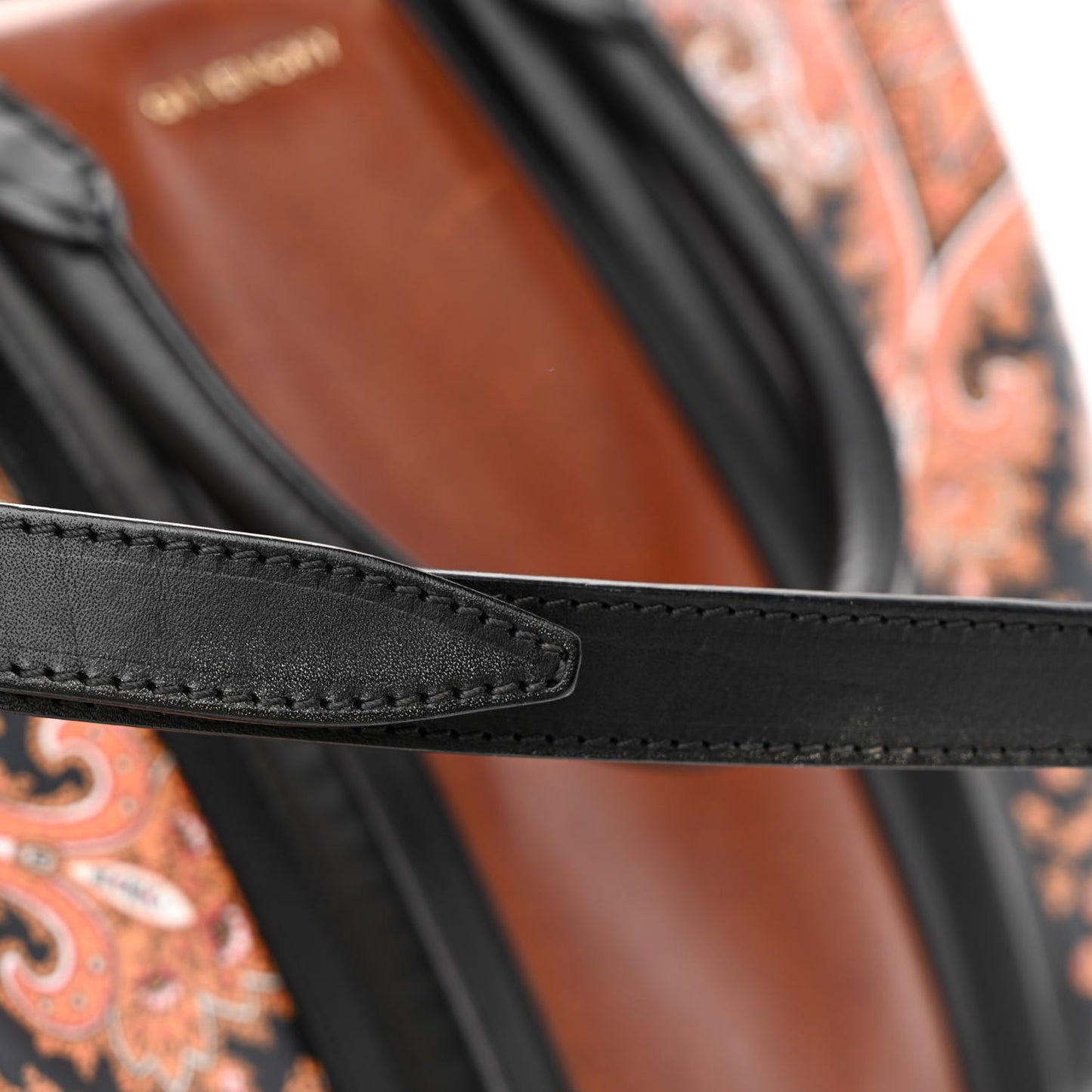 Calfskin Paisley Print Medium Lucrezia Multicolor
