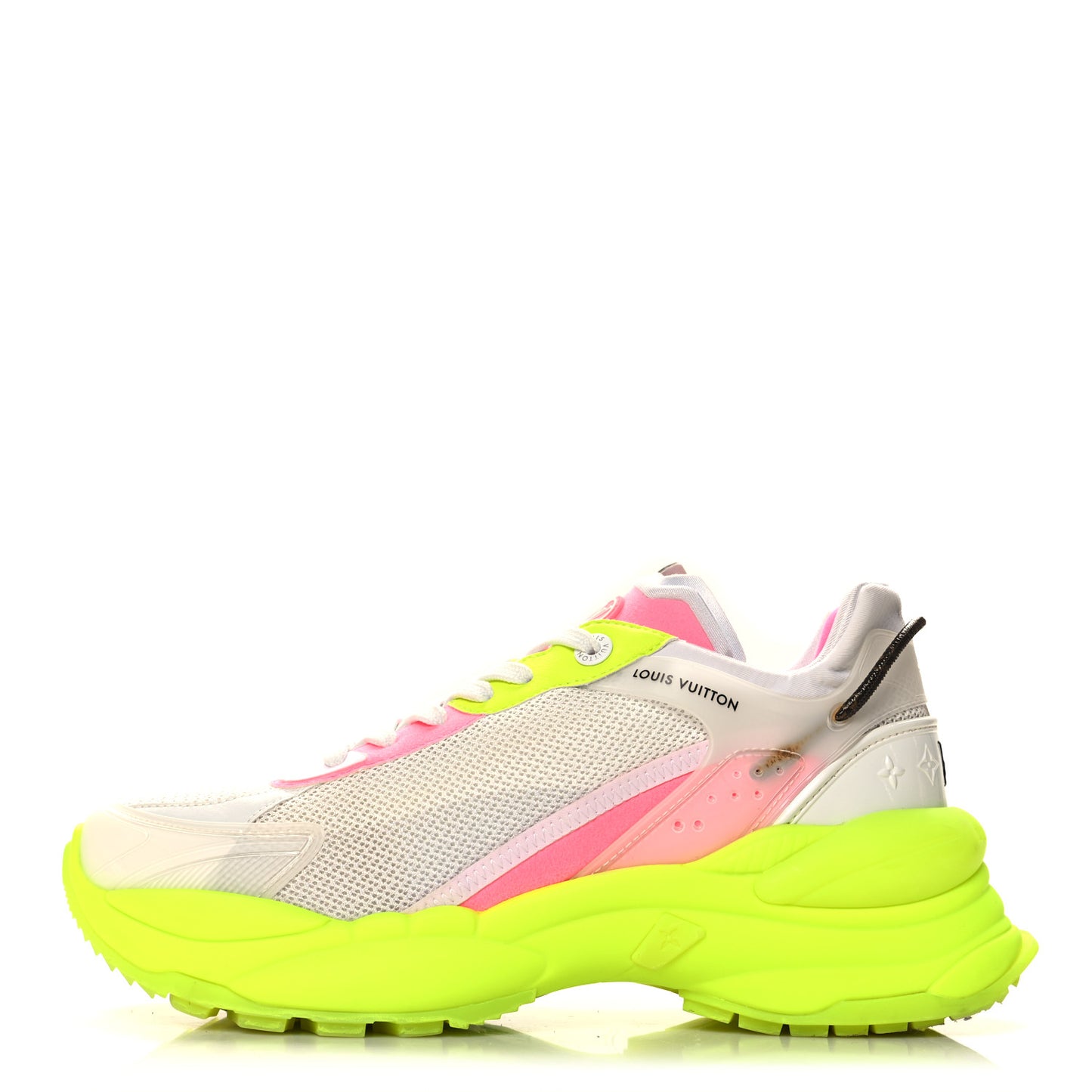 Monogram Calfskin Run 55 Sneakers 41 Yellow