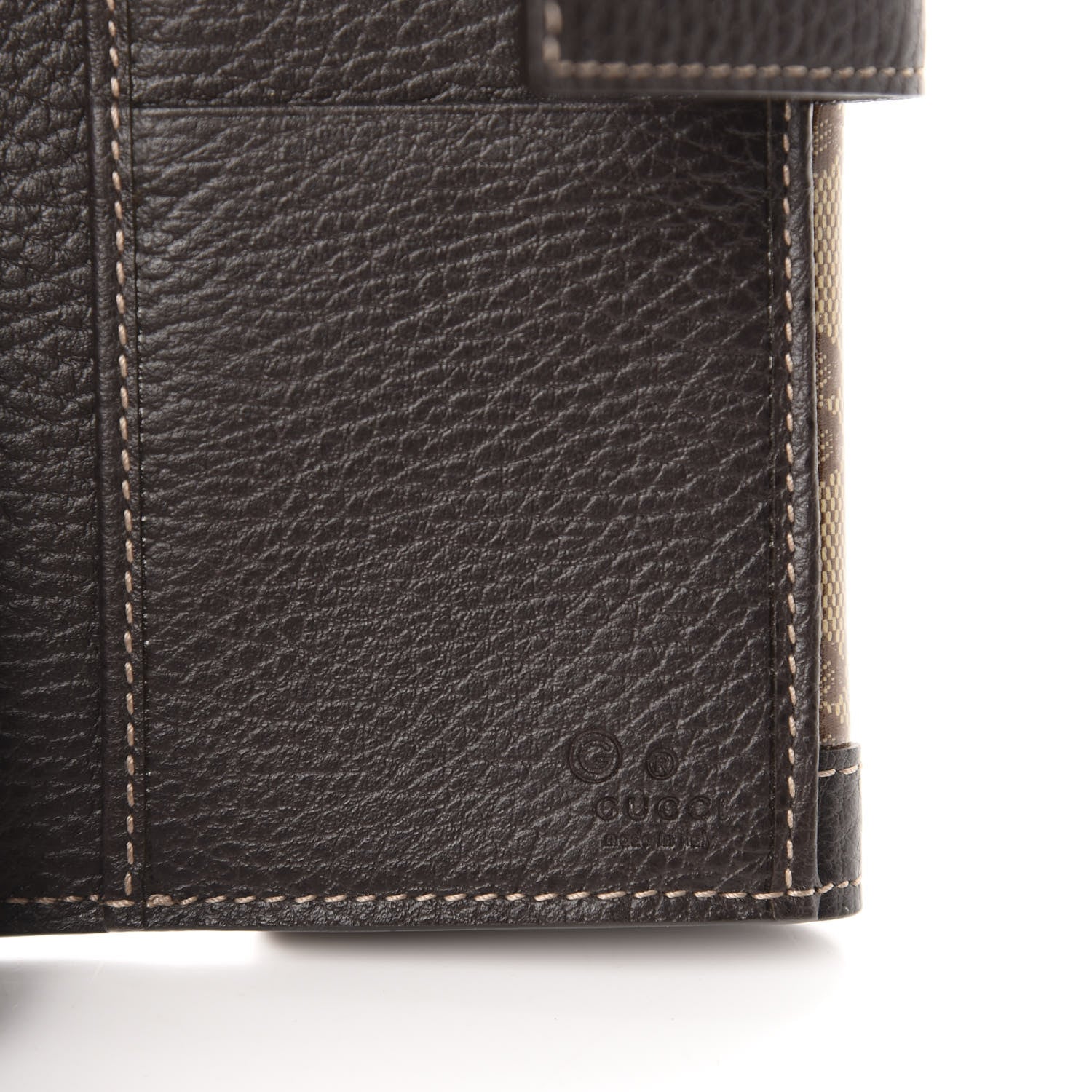 Gucci Crystal Monogram Continental Charmy Wallet 6 of 8