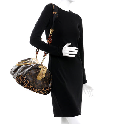 Louis Vuitton Monogram Leopard Stephen Bag 2 of 12