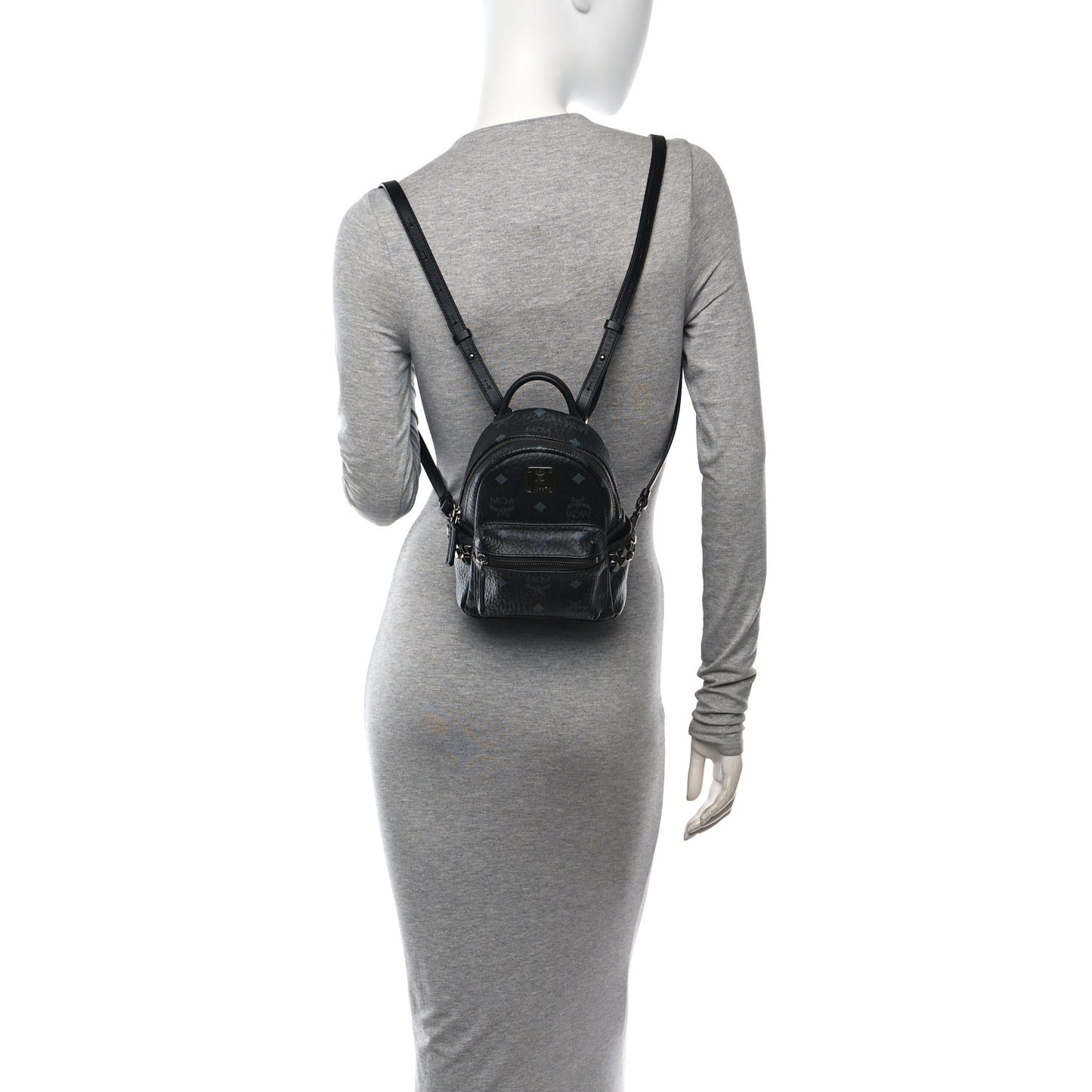 Visetos Side Stud X-Mini Stark Bebe Boo Backpack Black