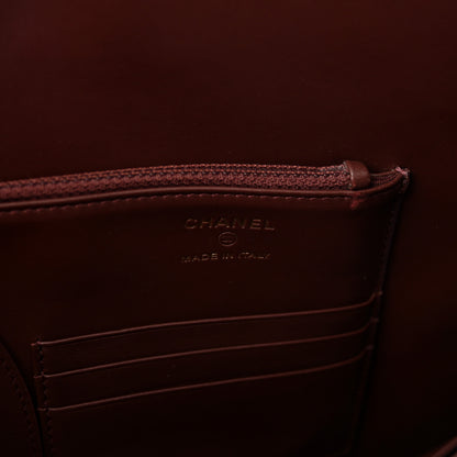 Chanel Aged Calfskin Quilted 2.55 Reissue Pouch With Handle Black 6 of 7