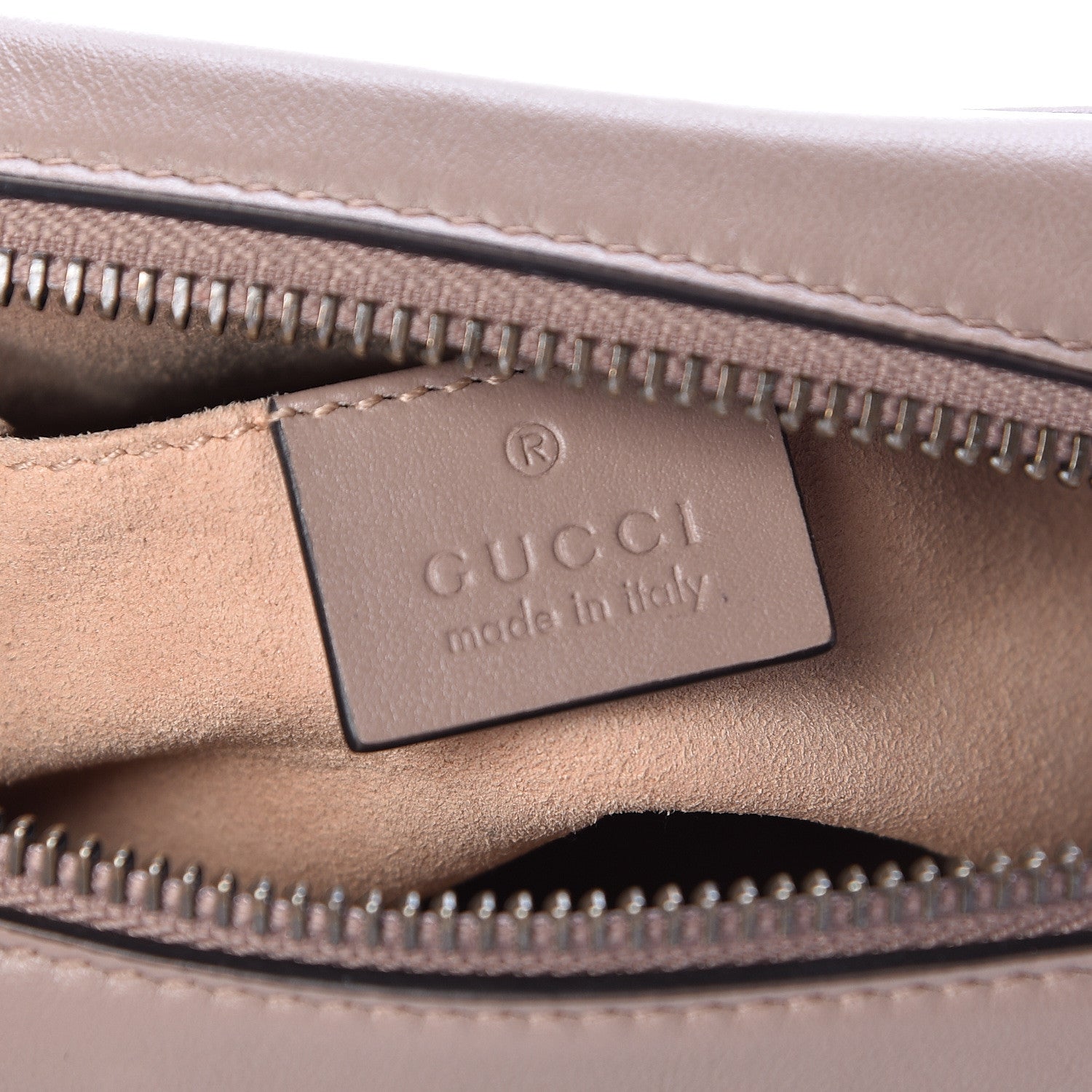 Gucci Calfskin Matelasse Mini GG Marmont Chain Shoulder Bag Porcelain Rose 6 of 10