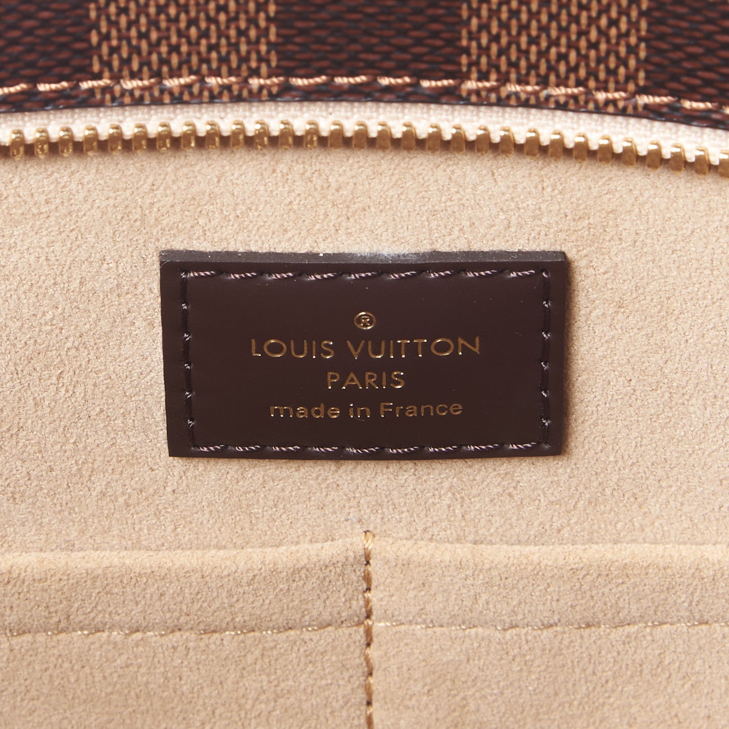 Damier Ebene Jersey Creme
