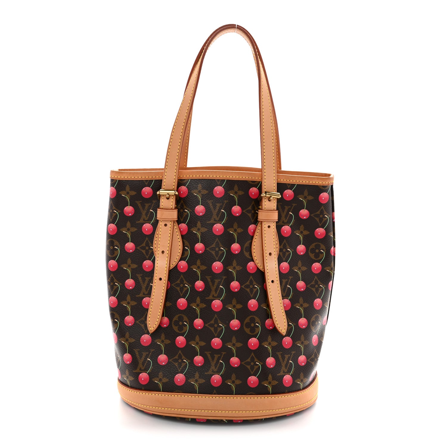 Louis Vuitton Monogram Cerises Bucket Bag 1 of 14