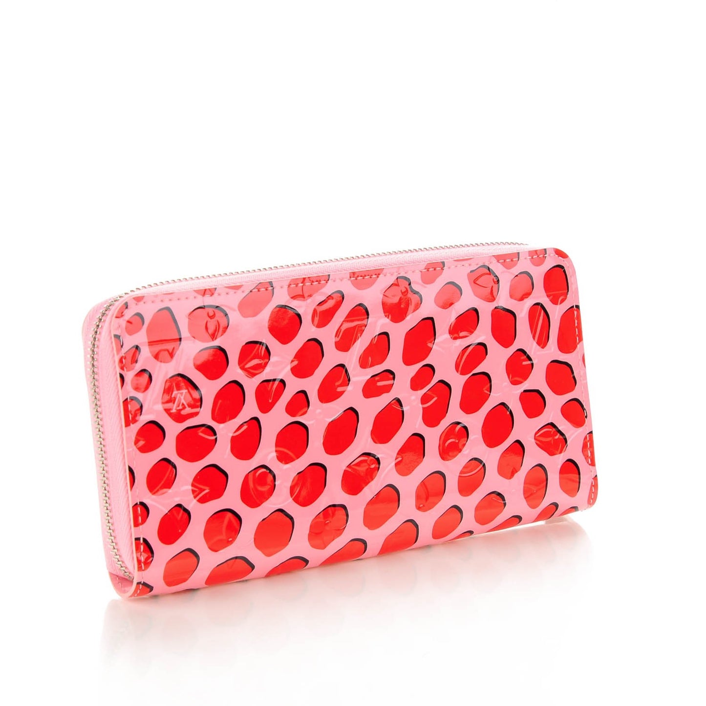 Vernis Jungle Dots Zippy Wallet Sugar Pink Poppy
